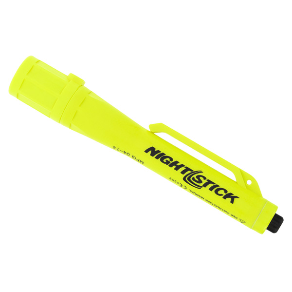 Nightstick Intrinsically Safe Permissible Penlight Left Angle
